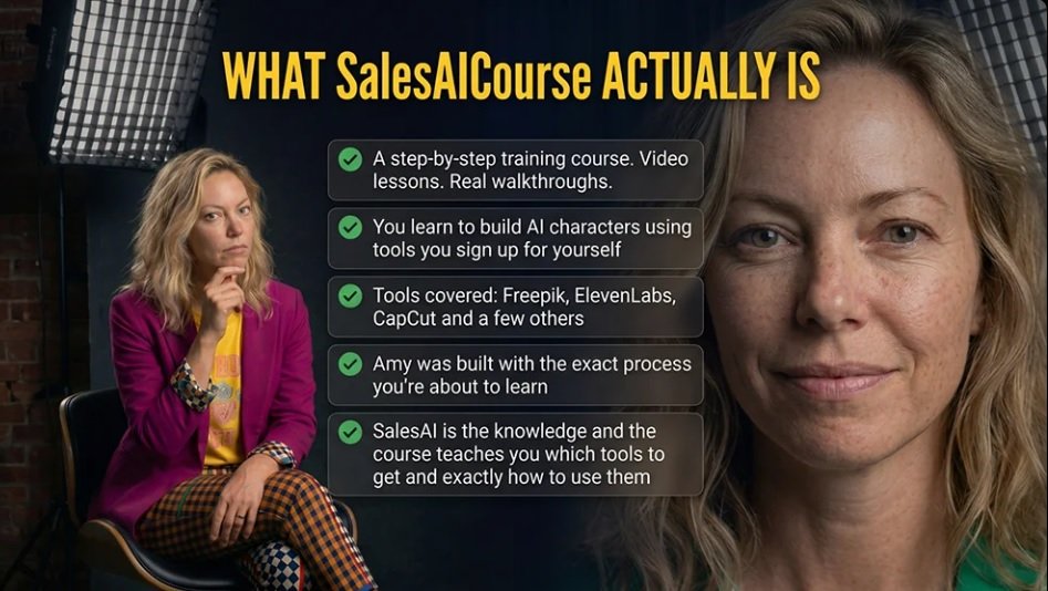 Sales AI – Professional AI character system for direct response